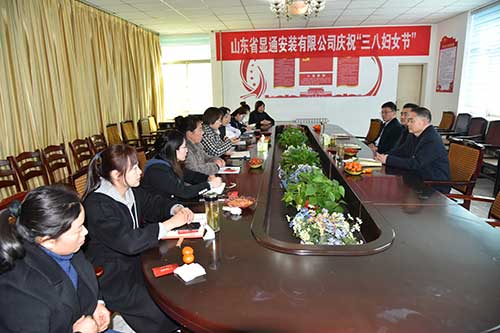 公司召开庆祝“三八”国际妇女节座谈 会